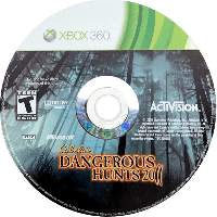 Cabela's Dangerous Hunts 2011 PAL Xbox 360  box art